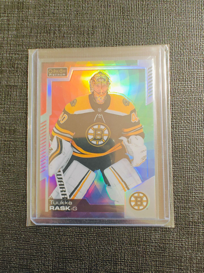 Tuukka Rask - 20-21 Opc Platinum Rainbow Color Wheel