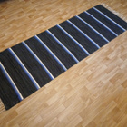Tumma raitamatto 220x73cm - pikkukuva 2