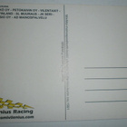 Rallia - Vilenius Racing -mainoskortti, MiniMoi 1561, ei p. - pikkukuva 2