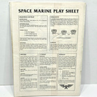 Epic 40K - Space Marine 2nd Edition Rulebook (1991) - pikkukuva 2