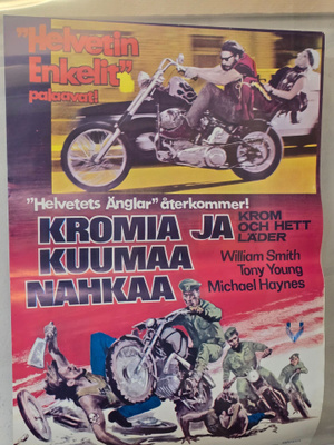 Kromia ja kuumaa nahkaa juliste