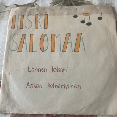HISKI SALOMAA: Lännen lokari * Askon kolmirivinen * FIN 1970