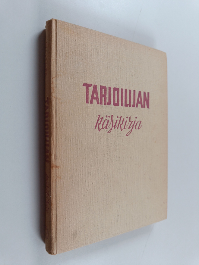 Max Walther : Tarjoilijan käsikirja