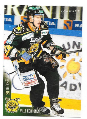 2010-11 CardSet #41 Ville Korhonen Ilves