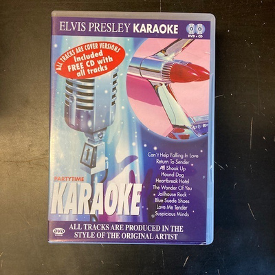 Partytime Karaoke - Elvis Presley DVD+CD