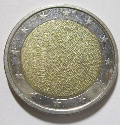 Suomi 2 € 2017 -  Itsenäinen Suomi 100 vuotta