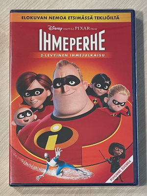 Disney-Pixar: IHMEPERHE (2004) suomipuhe (2DVD) *UUSI*