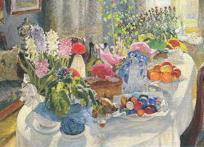Alexander Makovsky: Pääsiäispöytä