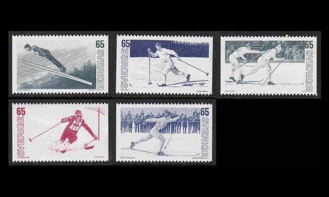 Ruotsi 836-40 ** Hiihtourheilu (1974)