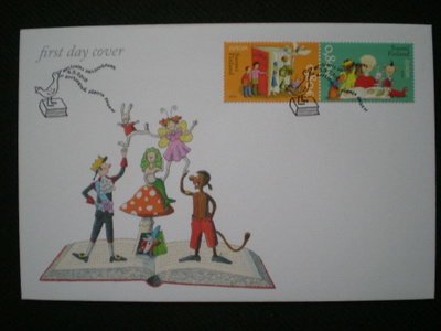 FDC Eurooppa lasten kirjat 1,60 € 4.5.2010 - LaPe 2022-2023
