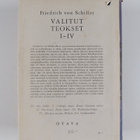 Friedrich von Schiller : Valitut teokset 1 : Runoja ; Ros... - pikkukuva 2