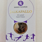Suomi 5 Euro 2016 Jalkapallo PROOF Alkup Pakkaus - pikkukuva 1