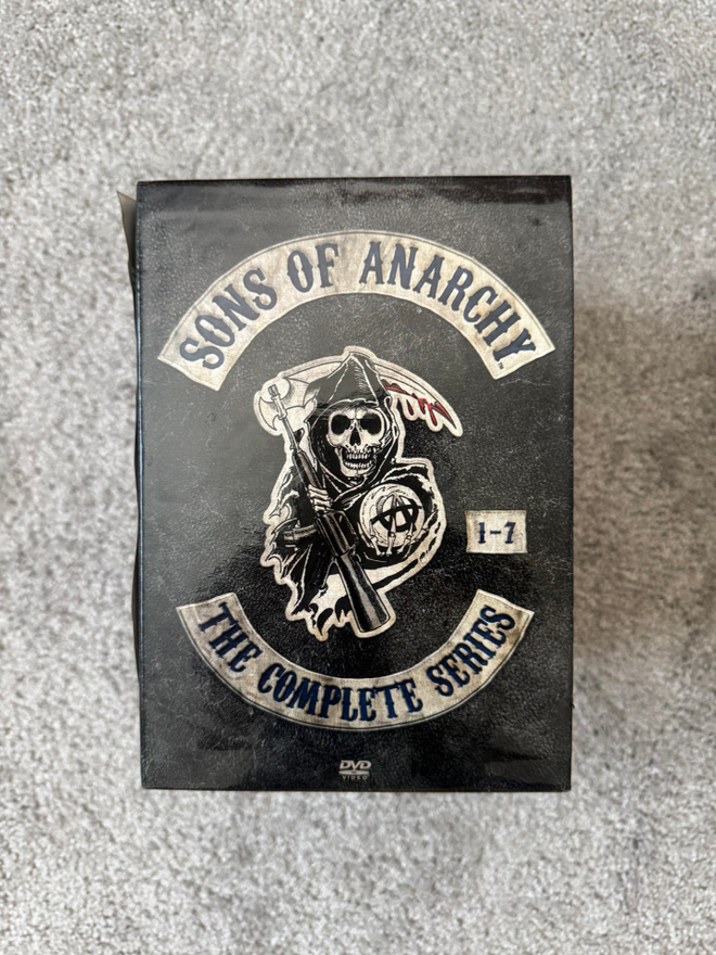 SONS OF ANARCHY BOXI  TUOTANTOKAUDET 1-7 DVD