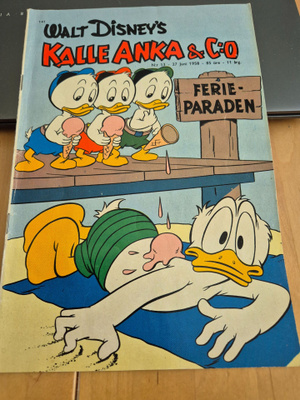 Kalle Ankka & C:O N:r 13 -  27 Juni 1958 sarjakuvalehti