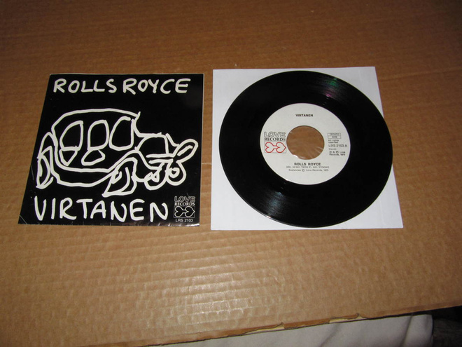Virtanen 7" Rolls Royce/Neiti Nopea,PS v.1975 EX-/EX-