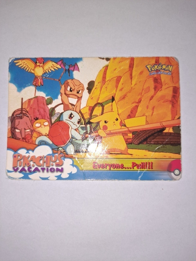 Pokémon Topps Movie Animation Edition 52 card