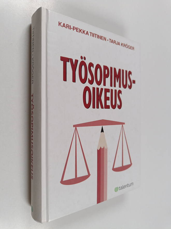 Tarja Kröger ym. : Työsopimusoikeus