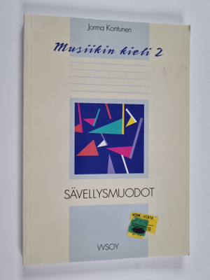 Jorma Kontunen : Musiikin kieli 2 : Sävellysmuodot