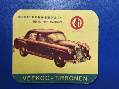 VEEKOO-TIRRONEN KAHVILAPPU: MERCEDES-BENZ 220