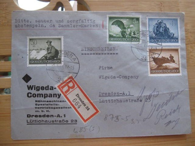 Deutsches Reich, R-kuori armeija merkein 1944