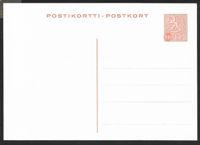Postilähetys - Ehiö 0,40  (LAPE 131) ** käyttämätön