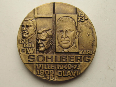 Oy GW.Sohlberg Ab 1876-1976 100v. (Heikki Häiväoja)