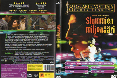 SLUMMIEN MILJONÄÄRI (25 691) k -FI- DVD 2008
