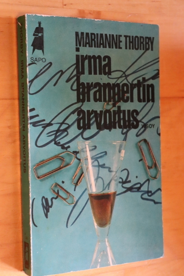 Marianne Thorby : Irma Brannertin arvoitus ( SAPO 2.p. 1973)