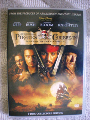 DVD - Pirates of the Caribbean - Mustan helmen kirous 2 dvd
