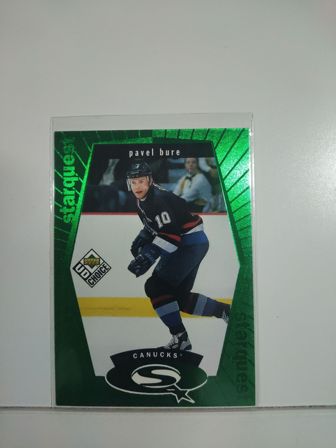 1998-99 UD Choice - StarQuest Green #SQ2 Pavel Bure