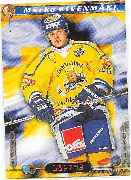 2000-01 CardSet #305 Marko Kivenmäki Lukko