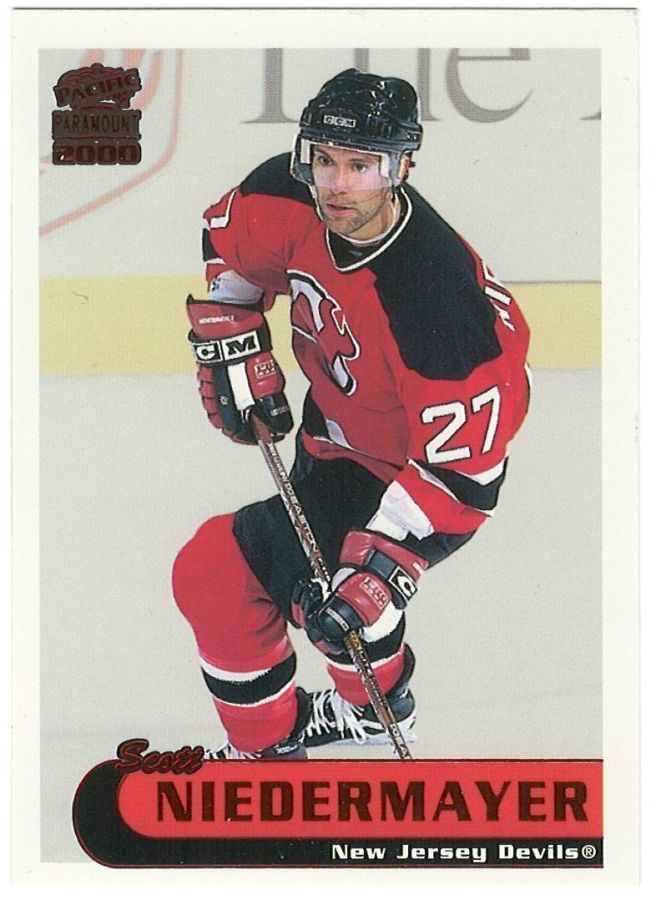 99-00 Pacific Paramount Red #137 Scott Niedermayer