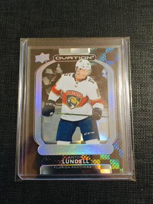Anton Lundell - 21-22 UD Ovation Checkers Rookie