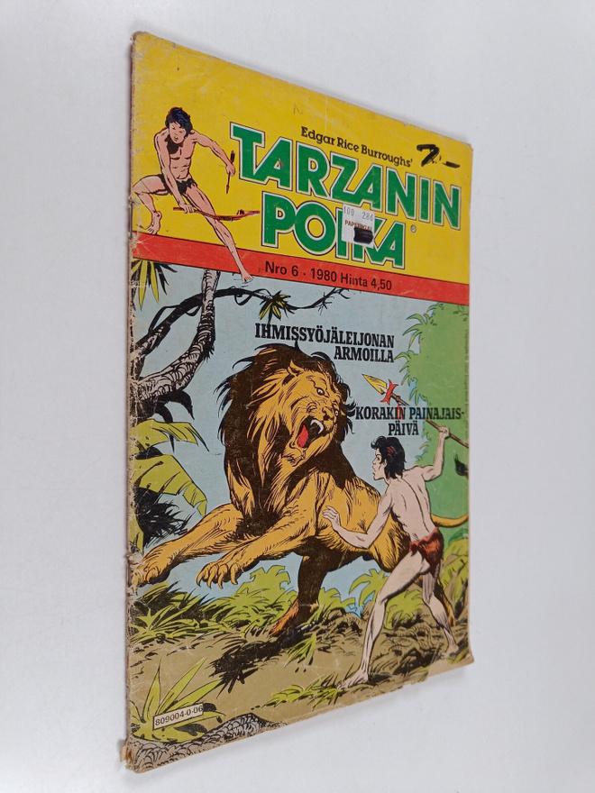 Edgar Rice Burroughs : Tarzanin poika 6/1980 : Ihmissyöjä...