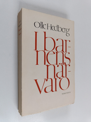 Olle Hedberg : I barnens närvaro