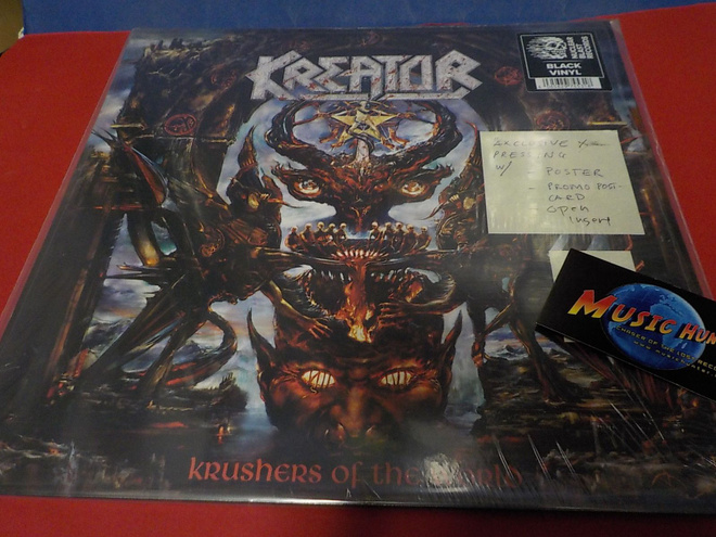 KREATOR - KRUSHERS OF THE WORLD ÄXCLUSIVE LP