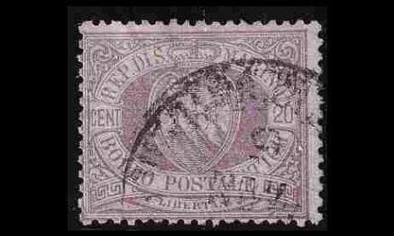 San Marino 29 o Vaakuna 20 C (1894)