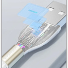 Uusi Essager USB A - USB C data/pikalatauskaapeli /1m #29125 - pikkukuva 3