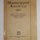Moottoripyörä-Käsikirja 1921 Harley-Davidson malli F ja J - pikkukuva 1