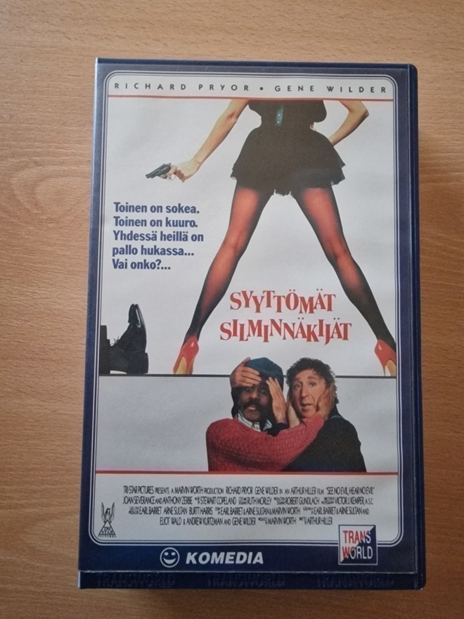 Syyttömät silminnäkijät (1989) VHS