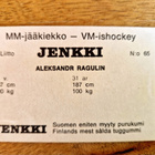 MM Jääkiekko 72 Hellas Jenkki Purkkakuva.66 Aleksandr Ragu.. - pikkukuva 2