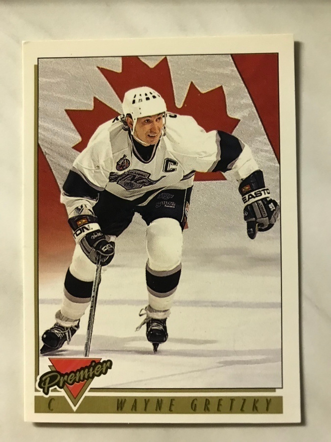 1993-94 Topps Premier Wayne Gretzky #380
