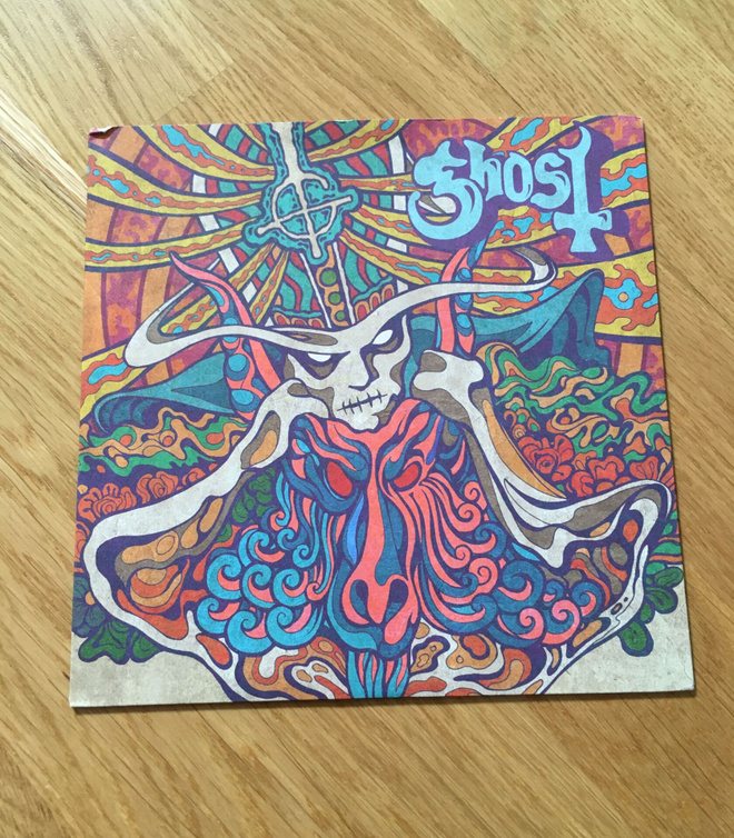 Ghost – Kiss The Go-Goat 7" Single (EU)