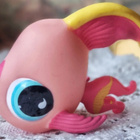 Littlest Pet Shop Kala #643 - LPS Pinkki Vaaleanpunainen - pikkukuva 1