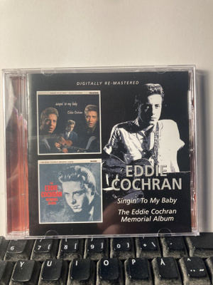 EDDIE COCHRAN: Singin'.../The E.C. Mem.., (2 x LP>) CD, rem.