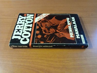 Jerry Cotton pokkari No 14 1983 Menolippu manalaan