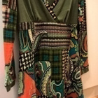 Värikäs Sweet Miss Mekko / Trikoomekko - koko S - M - pikkukuva 2