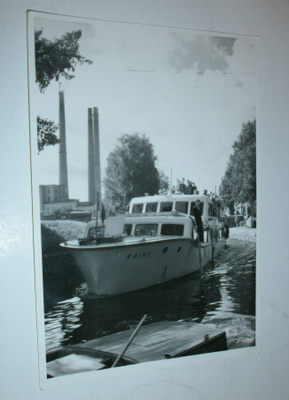 Suomen Hopealinja, "Roine"-vesibussi, mv valokuvapk, p. 1960