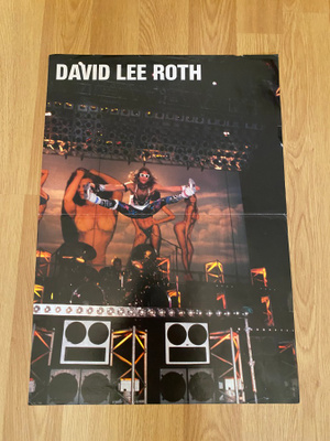David Lee Roth juliste ja tarra