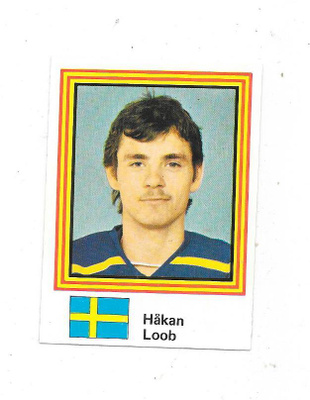 1983 SWE Semic MM-Tarra #22 Håkan Loob , Ruotsi